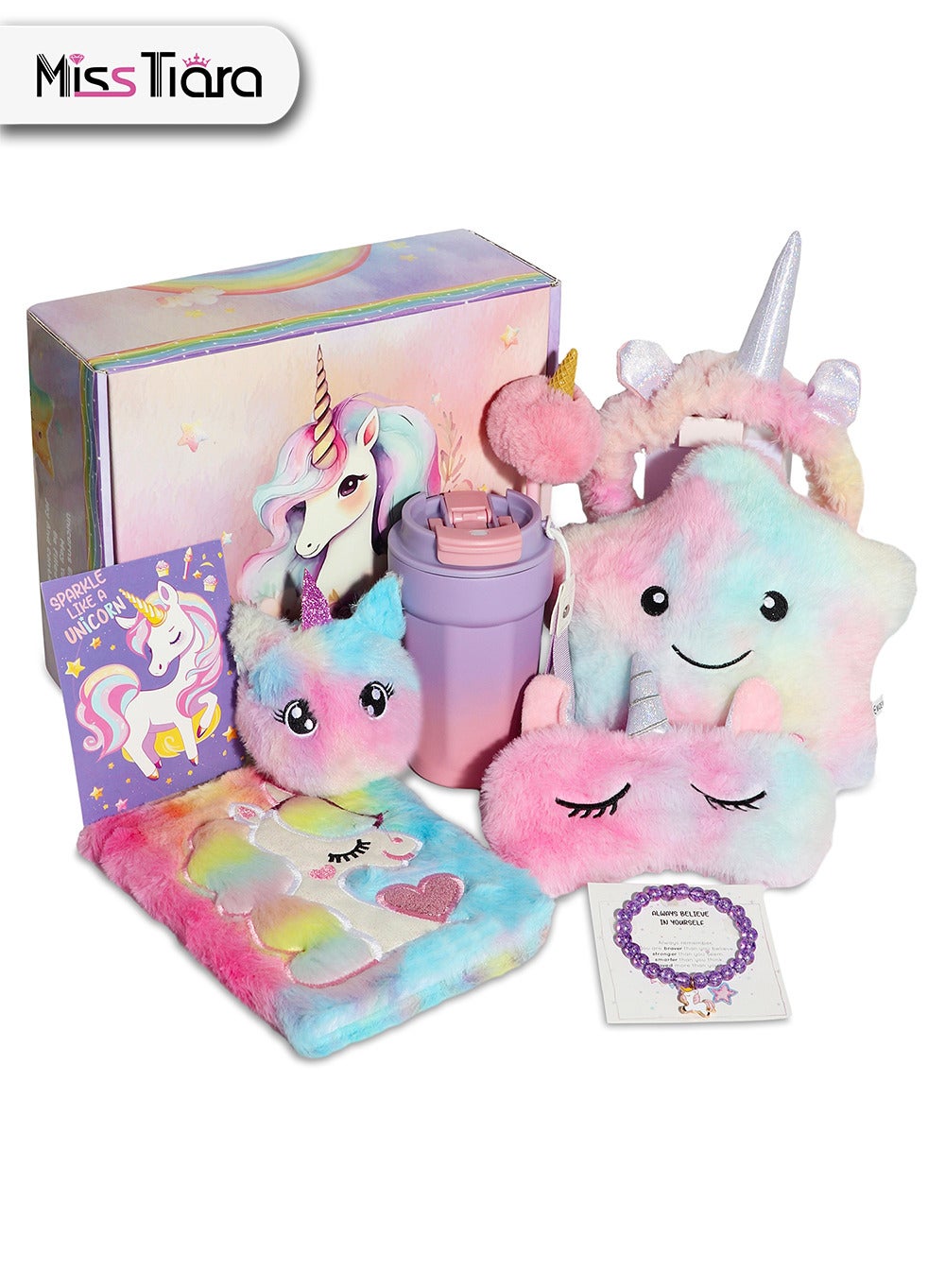 Unicorn Girls Gift Set - Valentine's Day,Birthday Gifts, Ramadan Gift Boxes, Back to School Gifts, Graduation Gifts and Toy Gift Sets for Girls Ages 4 to 18