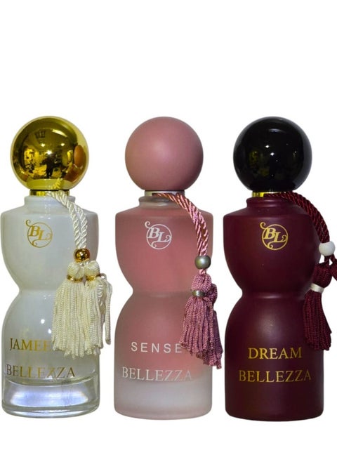 Belleza perfume set 75 ml x 3