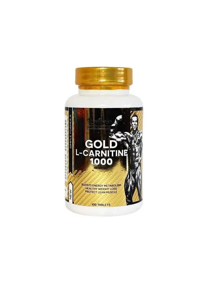 KEVIN LEVRONE GOLD L-CARNITINE 1000 100 Tablets - Image 2