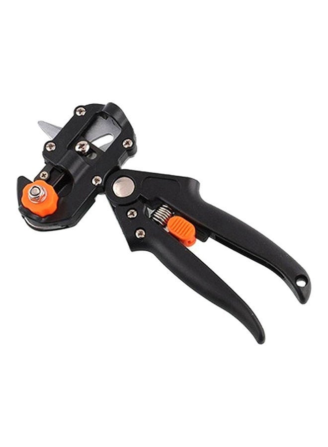 NIBEMINENT Garden Grafting Tool Set Fruit Tree Cutting Shears Pruning Secateurs Scissors black 20*10*20cm  - Image 5
