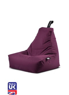 Extreme Lounging Extreme Lounging® - Original Mini Bean Bag for kids - Made in UK - Premium Quality Double Stitched Bean Bag - UV Protected & Waterproof - Small BeanBags Chair - Ideal for Indoor & Outdoor Use - Berry  - Image 1