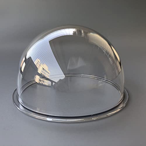 DONOLOMO 4.3 Inch Outdoor Waterproof Polycarbonate PC Clear Ball Cover Heightened Surveillance Security CCTV Camera Dome Protective Housing Optical Round Transparent Case - Image 1