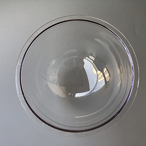 DONOLOMO 4.3 Inch Outdoor Waterproof Polycarbonate PC Clear Ball Cover Heightened Surveillance Security CCTV Camera Dome Protective Housing Optical Round Transparent Case - Image 4