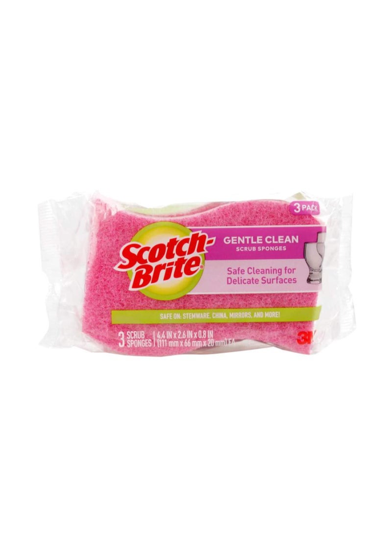 Scotch Brite - 3M Scotch Brite Delicate Duty Scrub Sponge - Image 1