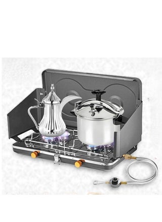 Portable 2-Burner Camping Stove Foldable Lightweight Easy to clean CM-38544 - pzsku/Z42A475933227872812D1Z/45/_/1737965577/b2dcb80e-4405-46b7-83f5-67ba8a8f3de4