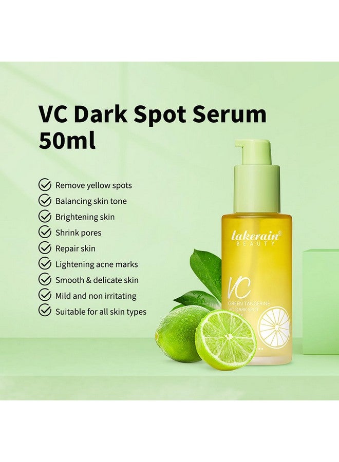 NICEFACE Green Tangerine Vitamin C Face Serum Facial Serum With Vitamin C Niacinamide & More Brightening Serum For Dark Spots Balancing Skin Tone And Lightening Acne Marks (50Ml) - Image 2