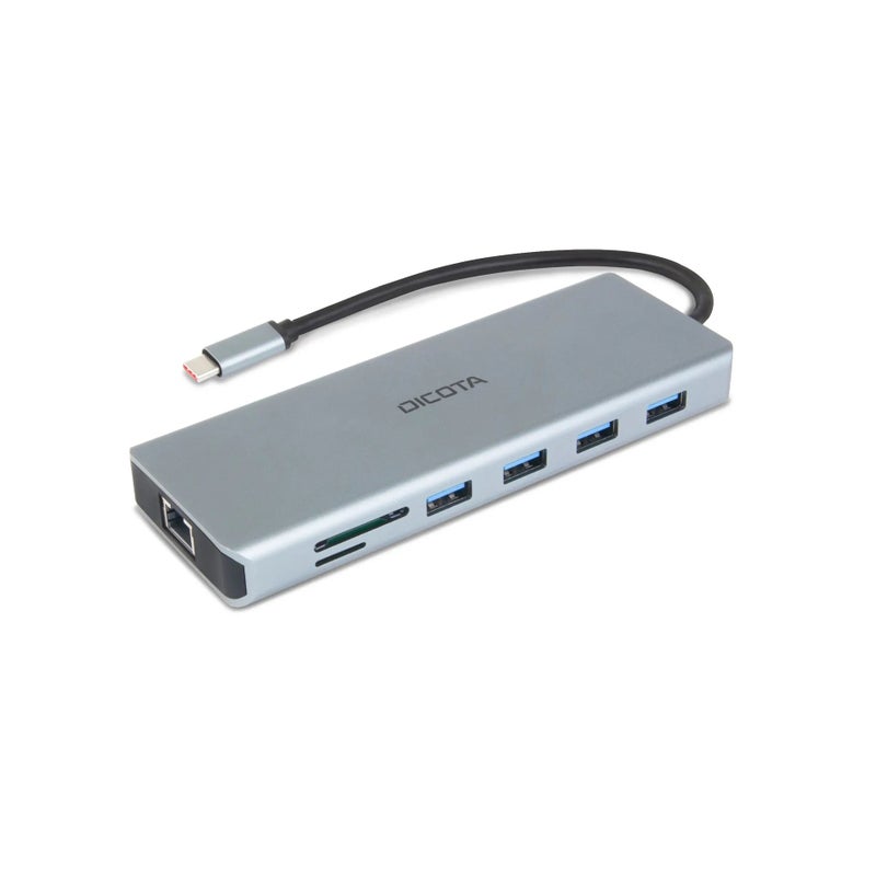 DICOTA USB-C 13-in-1 Docking Station 4K HDMI/DP PD 100W - Image 2
