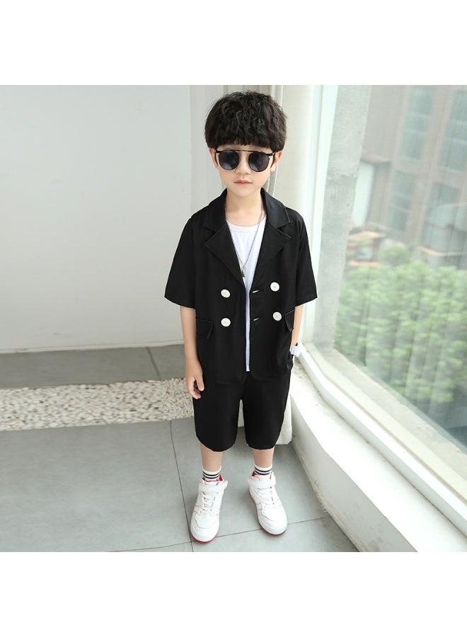 Shougu Boys' Fashionable Suit Vest Set  - Image 1