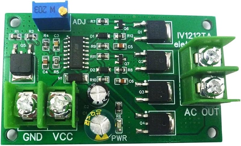 200W DC 12V To AC 12V Inverter 50Hz Square Wave Signal Generator Module - Image 2