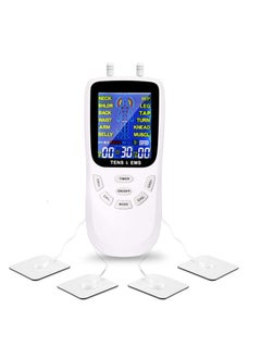 EMS Electric Muscle Stimulator Electrode Pads Digital Ease Pain Machine Massage Care Relaxation