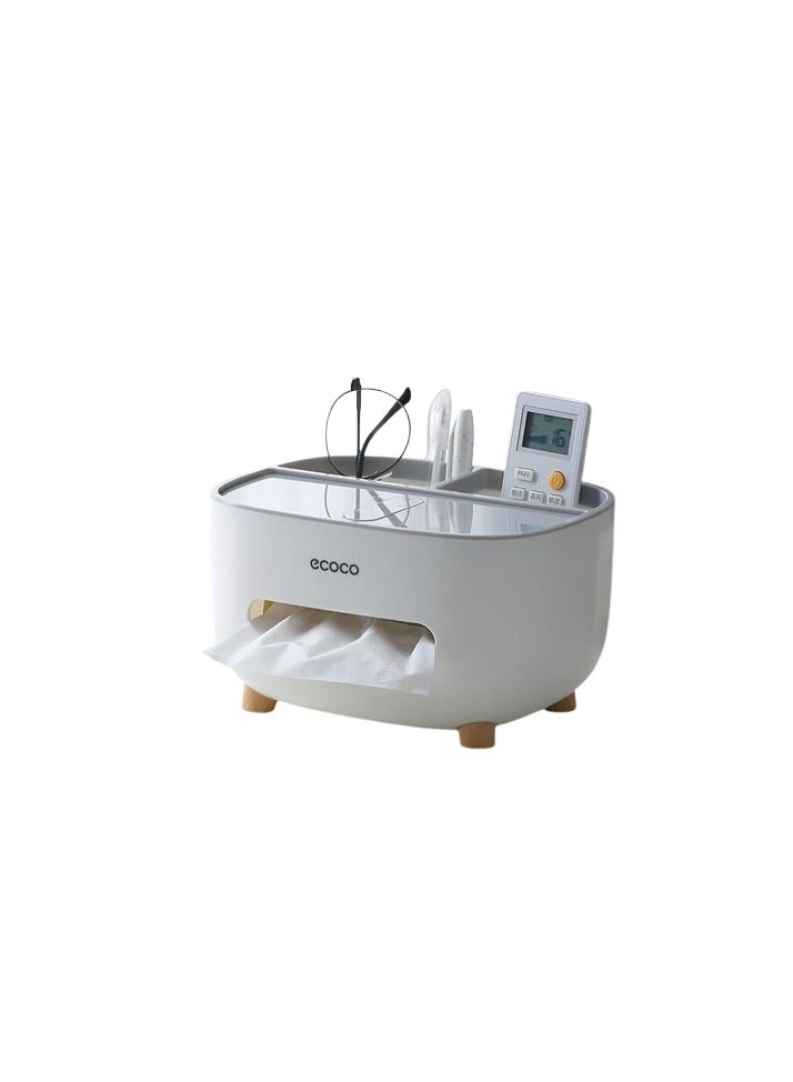 Multi-purpose tissue box - remote and snack organizer GA  - Image 1