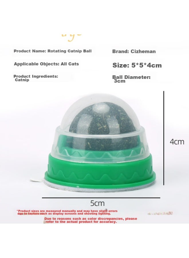 Zigman Cigeman Cat Toy, Mint Ball, Cat Teething Stick, Self-entertaining, Boredom Relief, Kitten, Small Cat, Teaser Ball - Image 2