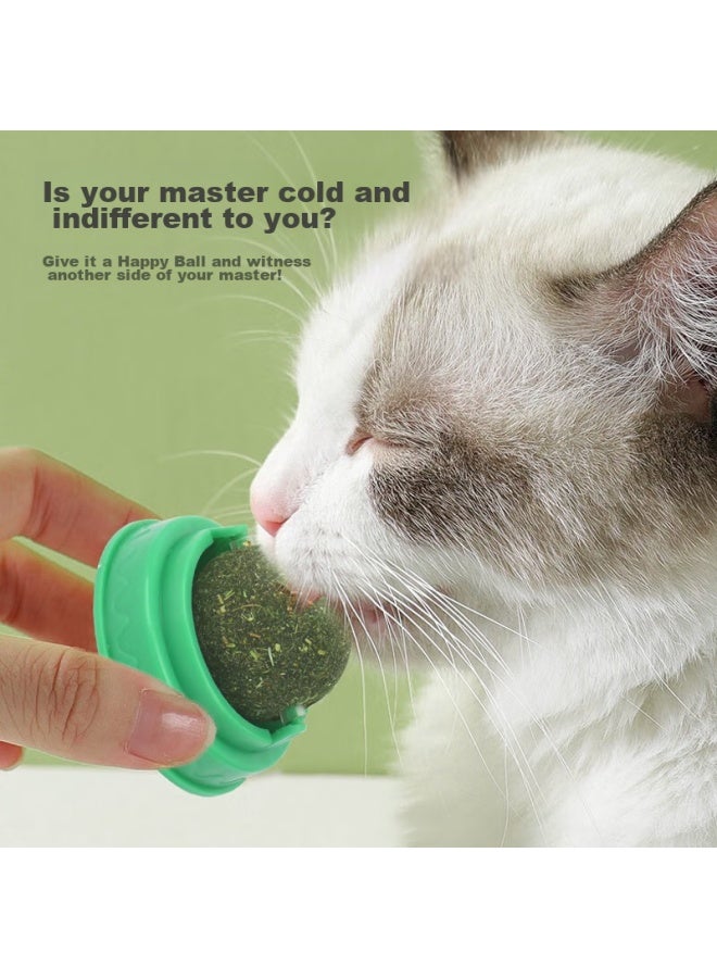 Zigman Cigeman Cat Toy, Mint Ball, Cat Teething Stick, Self-entertaining, Boredom Relief, Kitten, Small Cat, Teaser Ball - Image 1