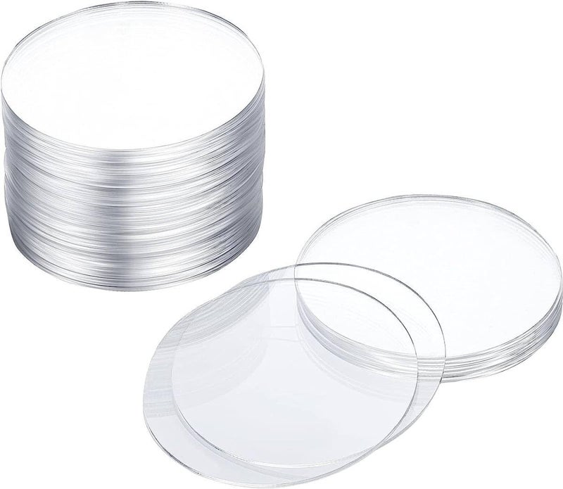 BPA أقراص أكريليك شفافة 20 قطعة من BPA - Image 1