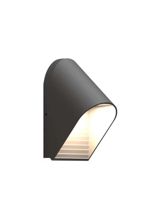 Modern Outdoor LED Wall Light - Black Aluminum 5 WATTS - Image 5