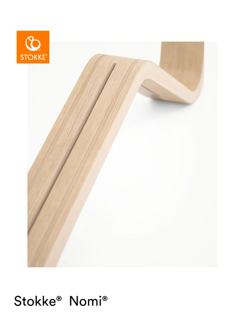 STOKKE Nomi High Chair Inspires Active Sitting Tool - Free, Sea Ml Ess Adjust Ability Includes Stable Footrest And Anti - Tilt Wheels Holds Up To 150 Kgwhite