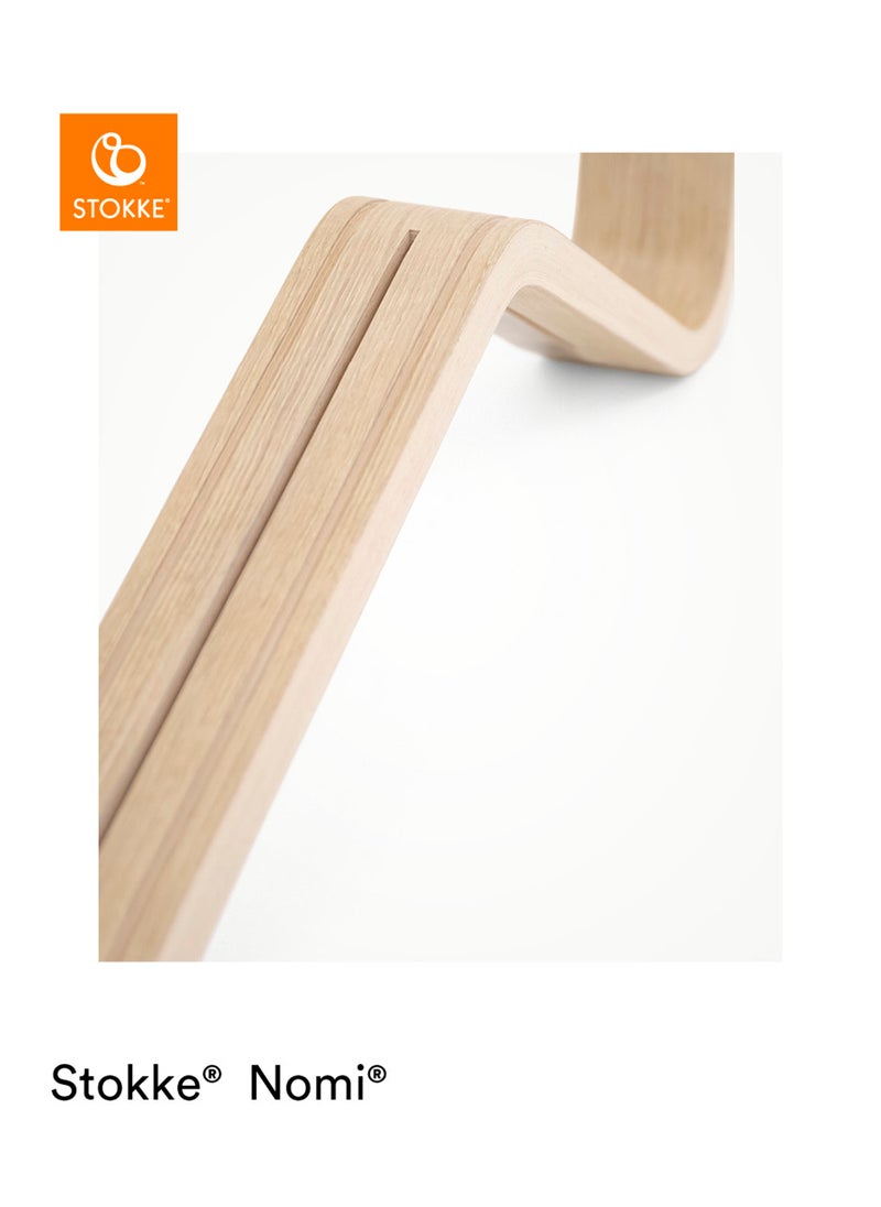 STOKKE - Nomi High Chair Inspires Active Sitting Tool - Free, Sea Ml Ess Adjust Ability Includes Stable Footrest And Anti - Tilt Wheels Holds Up To 150 Kgwhite - Image 1