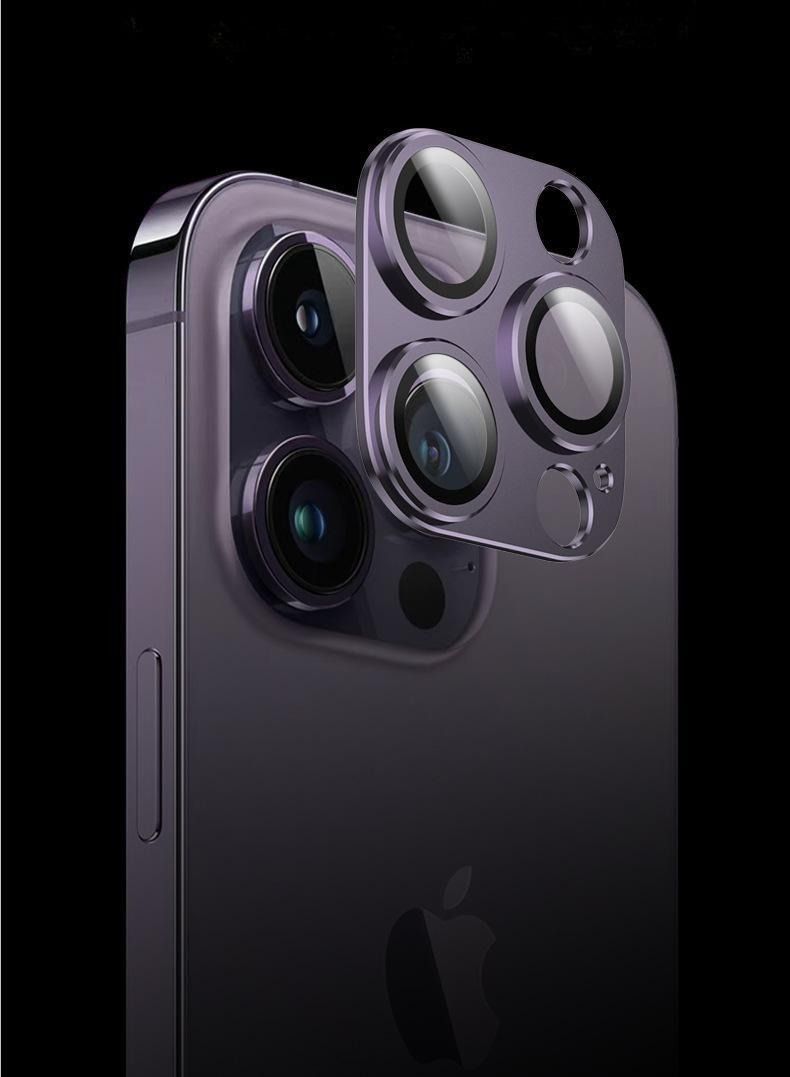Camera Lens Protector Glass For iPhone 14 Pro/ 14 Pro max Purple - Image 2