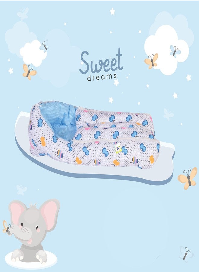 Toddylon Baby Bedding Set New Born Baby Bed Mosquito Net | Carry Bag|Sheets | Essentials Combo (0-6 Months) (4PCS Set) - Image 5
