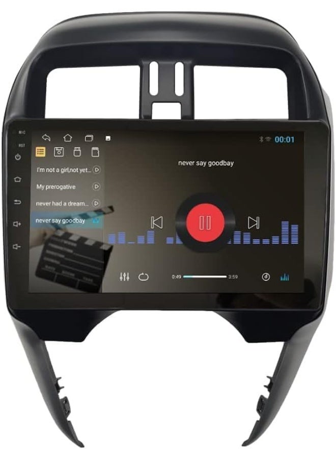 Android Car Stereo for Nissan Sunny 2014–2019 – 10" IPS Touch Screen with Wireless Apple CarPlay, MirrorLink, Wi-Fi, Bluetooth, DSP Sound, AHD Rear Camera Included (2GB RAM + 32GB ROM) - Image 1