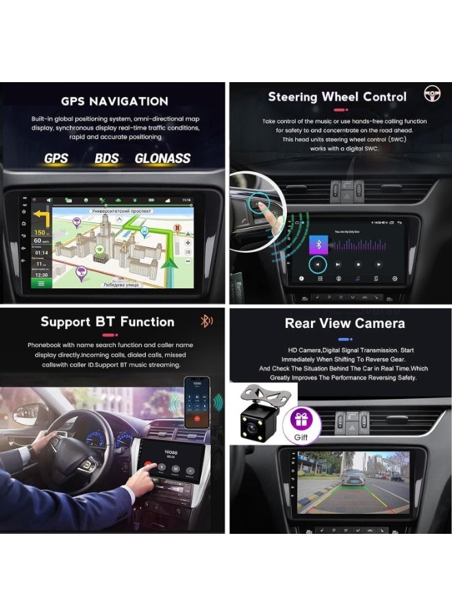 Android Car Stereo for Nissan Sunny 2014–2019 – 10" IPS Touch Screen with Wireless Apple CarPlay, MirrorLink, Wi-Fi, Bluetooth, DSP Sound, AHD Rear Camera Included (2GB RAM + 32GB ROM) - Image 4