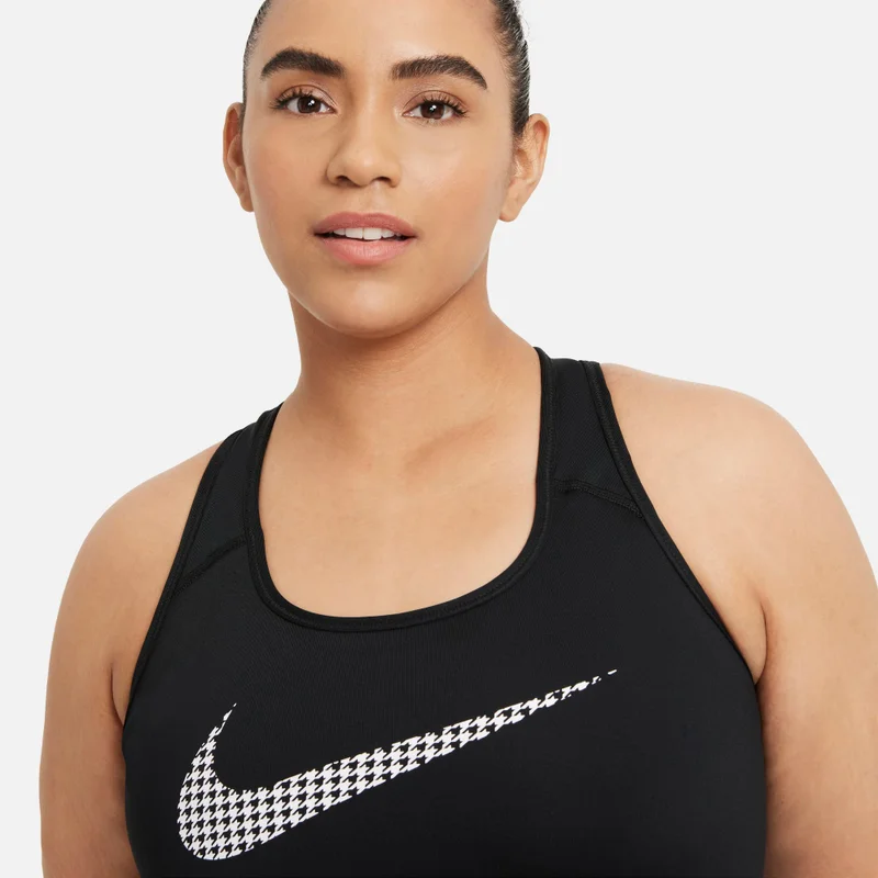 Nike Women's Dri-FIT Swoosh Icon Clash Sports Bra (Plus Size)