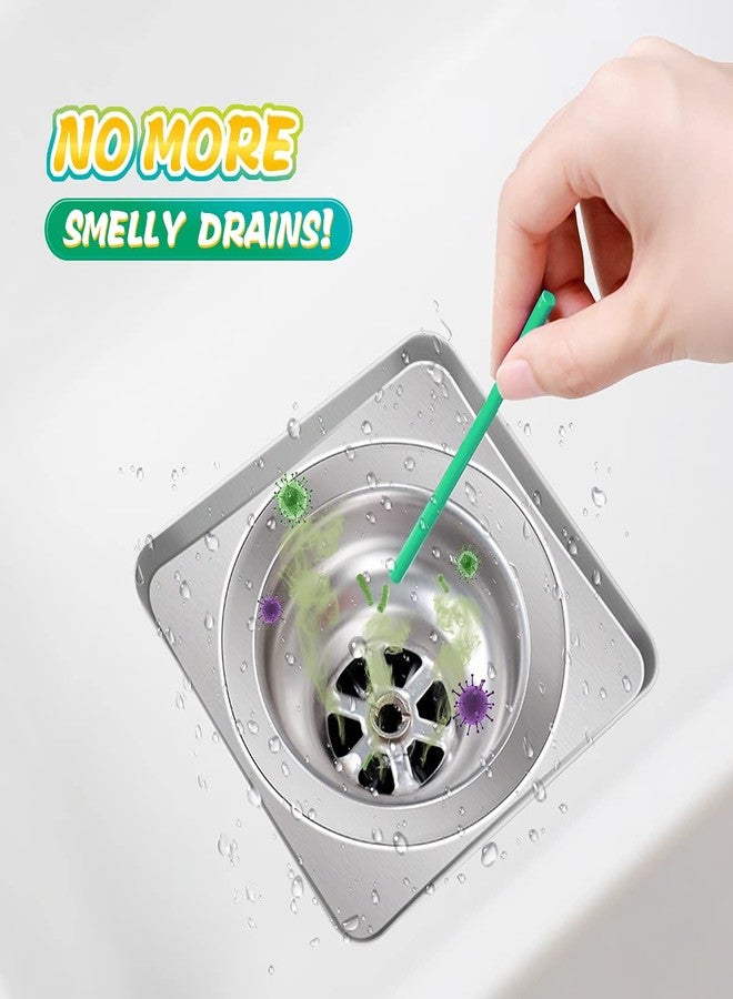 L-Wash Bio-Flow Drain Strips - 24 Strips | Drain Cleaner & Odor Remover Drain Sticks - Image 5