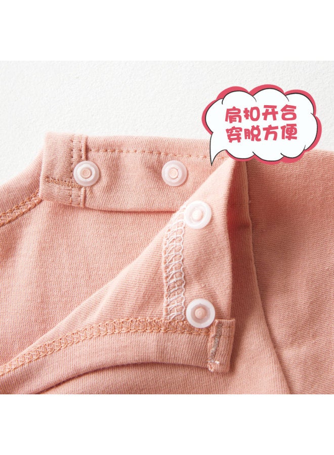 Doxiluka Early Autumn Thin Girls' T-shirt Pure Cotton Baby Top Toddler Long-sleeve Base Layer Cute Cartoon Clothing For Spring/fall - Image 4