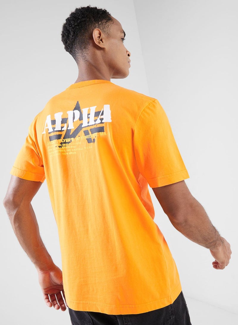 الفا انداستريز تيشيرت ستنسل - Image 2