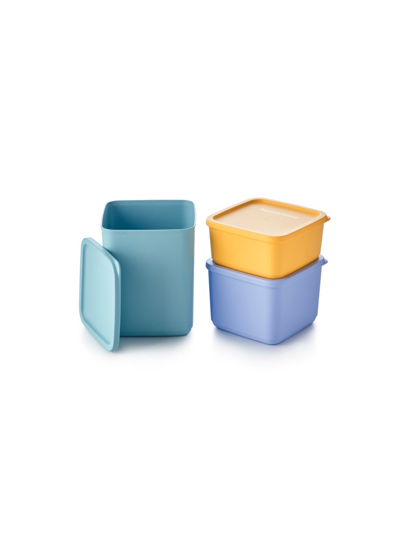 Tupperware Stacking Square Set (set of 3) - Image 2