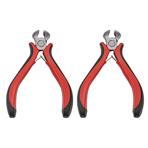 Yootones 2Pcs Yootones Professional Guitar Bass String Fret Puller Removal Cutting Pliers Fret Nipper Tool Compatible with Luthier Repair Tool - Image 1