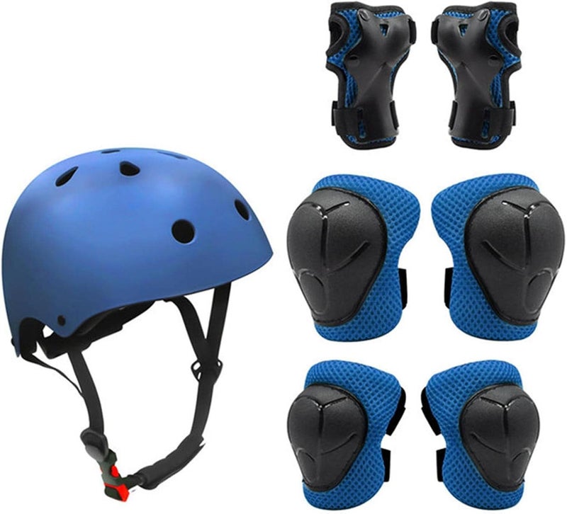 Skateboard Helmet for Kids – Multi-Sport Protective Gear Set with Pads & Wrist Guards – Adjustable Safety Helmet for Ages 4-11 – Perfect for Skating, Scooters, Inline Skates & More  - Image 3