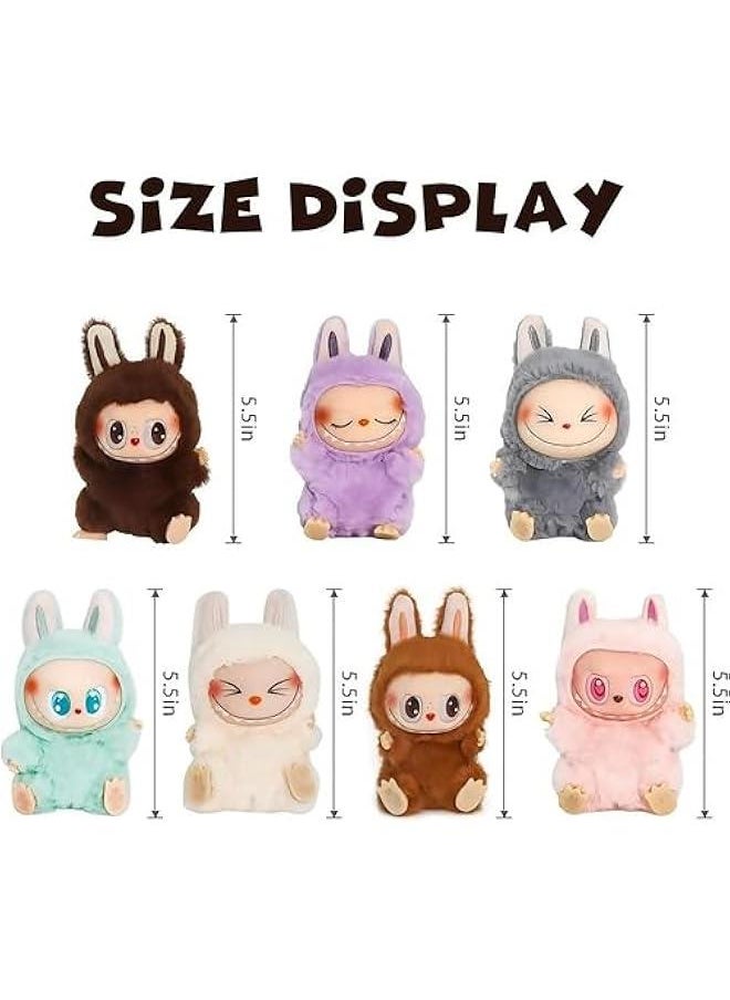Arabest Labubu Plush Keychain - Adorable Bag Charm & Backpack Pendant - Soft Toy Keyring for Modern Home Decor Gift  - Image 2