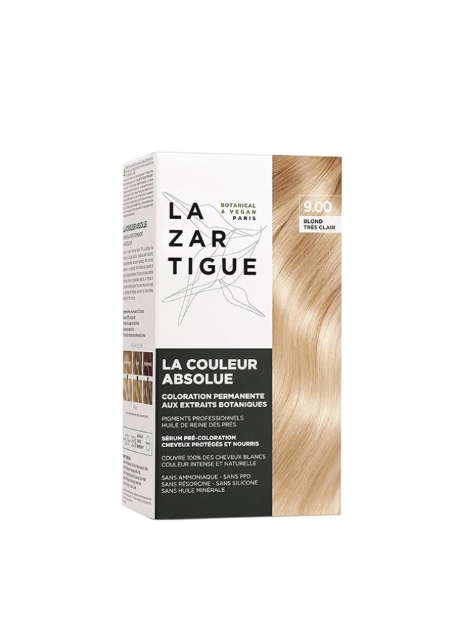 Lazartigue La Couleur Absolue Permanent Haircolor 9.00 Very Light Blonde - Image 1