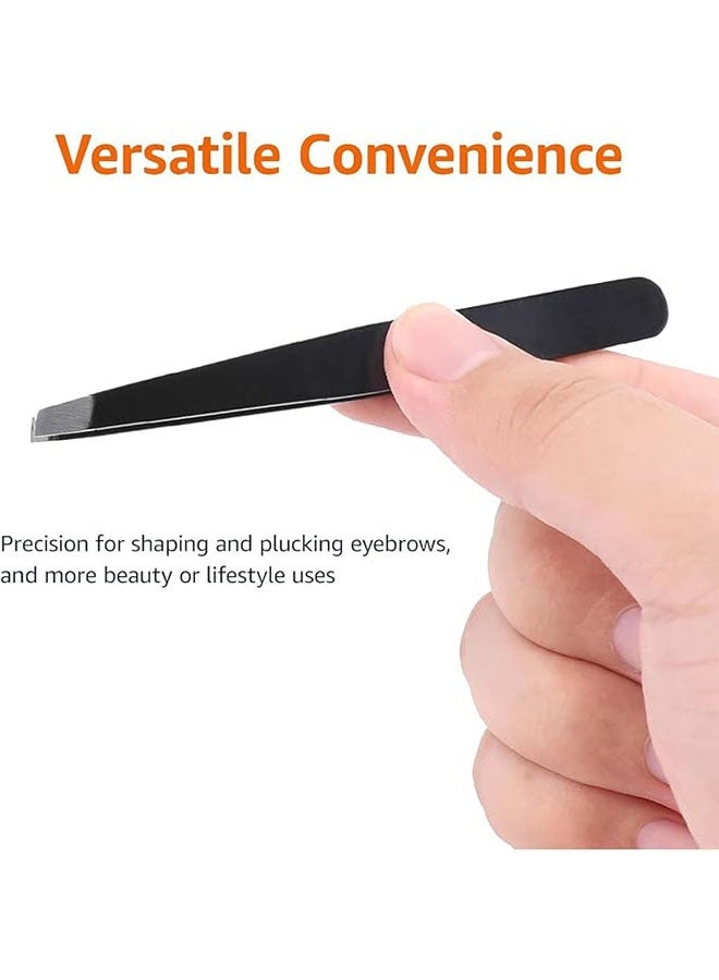 ملصقات الحابب ، دقة الفولاذ المقاوم للصدأ ملصقة نصيحة مائلة لإزالة شعر الوجه ، تمديد الرموش والشعر المتنمى ، تقطيع الحابب للمنزل واستخدام الصالون - Image 2