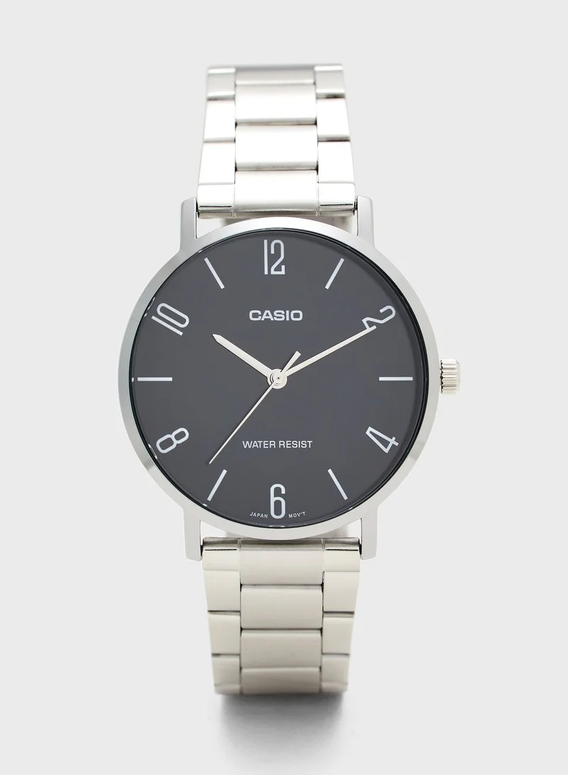 CASIO Mtp-Vt01D-1B2Udf Analog Watch