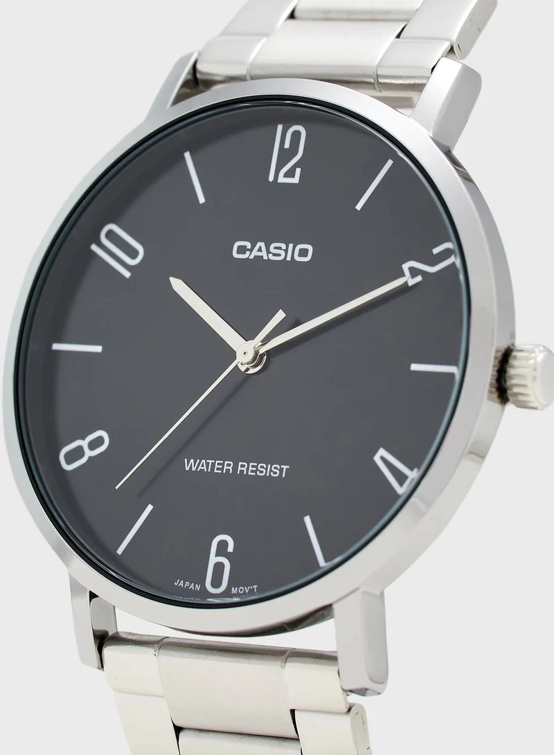 CASIO Mtp-Vt01D-1B2Udf Analog Watch
