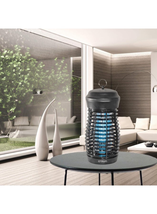 كراون لاين جهاز كراونلاين Ik-235 الكهربائي لقتل الحشرات، 220-240 فولت، 50/60 هرتز، الفئة الثانية، 18 واط، أسود - Image 5