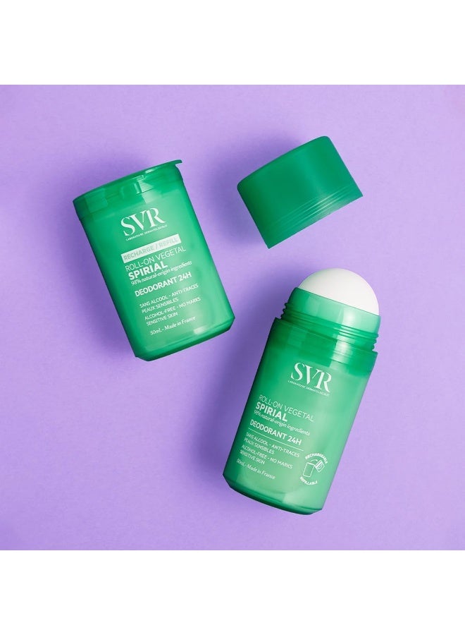 SVR Spiral Rolon Vegtl Antiperspirant 50 ml - Image 2