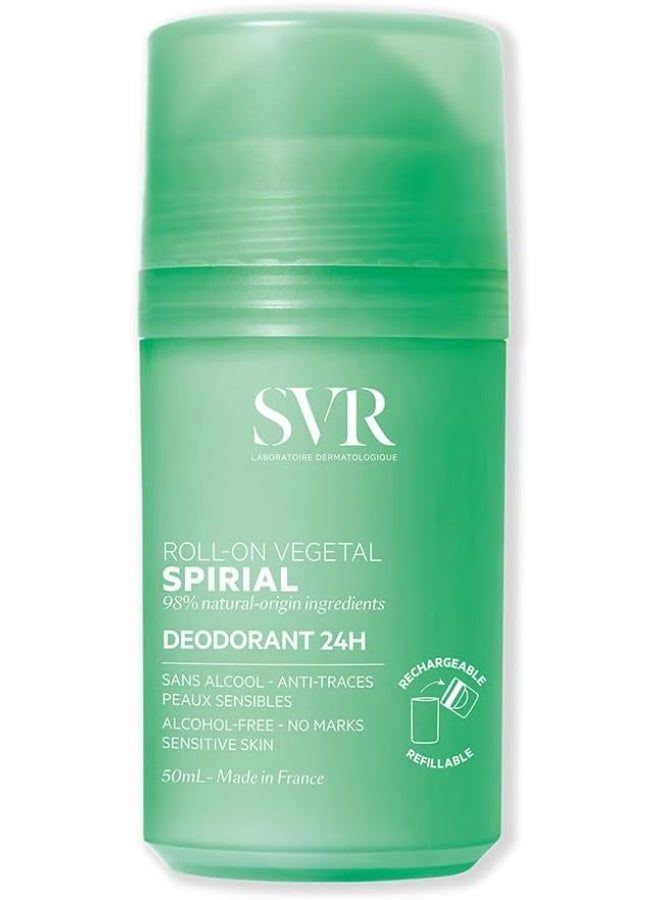 SVR Spiral Rolon Vegtl Antiperspirant 50 ml - Image 1