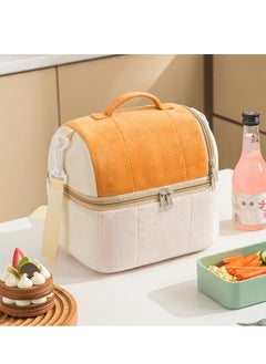 Arabest Lunch Box Hot and Cold Insulated Bento Bag, Lunch Bag Aluminum Foil Insulated Bento Bag for Office/Picnic  - Image 1