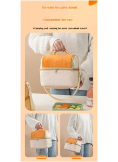 Arabest Lunch Box Hot and Cold Insulated Bento Bag, Lunch Bag Aluminum Foil Insulated Bento Bag for Office/Picnic  - Image 3