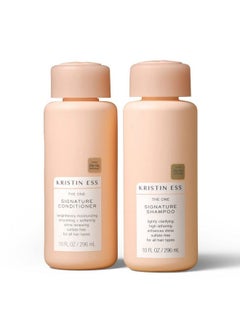 Kristin Ess Hair Signature Sulfate Free Salon Shampoo And Conditioner Set For Hydrating Dry Damaged Hair Moisturizing Anti Frizz Avocado + Castor Oil Shampoo Conditioner Set Vegan + Color Safe  - Image 2