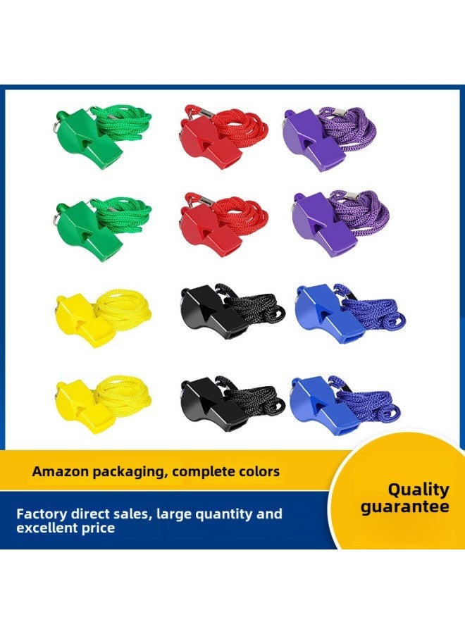 Generic Nuclear Basketball Sports Competition Training Treble Colorful Whistle Fox Outdoor Sports Whistle Referee Special Whistle-Color:Yellow - Image 2