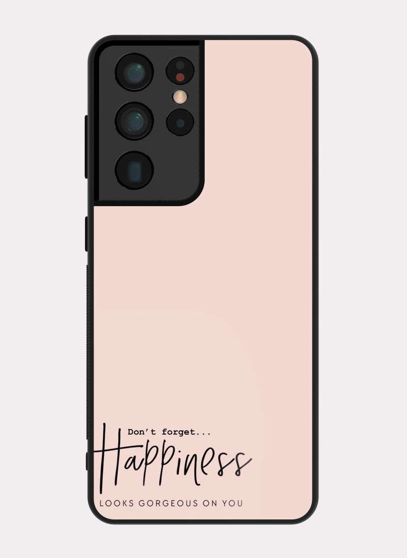 PXLAAT Samsung Galaxy S21 Ultra case cover English Quote - Image 1