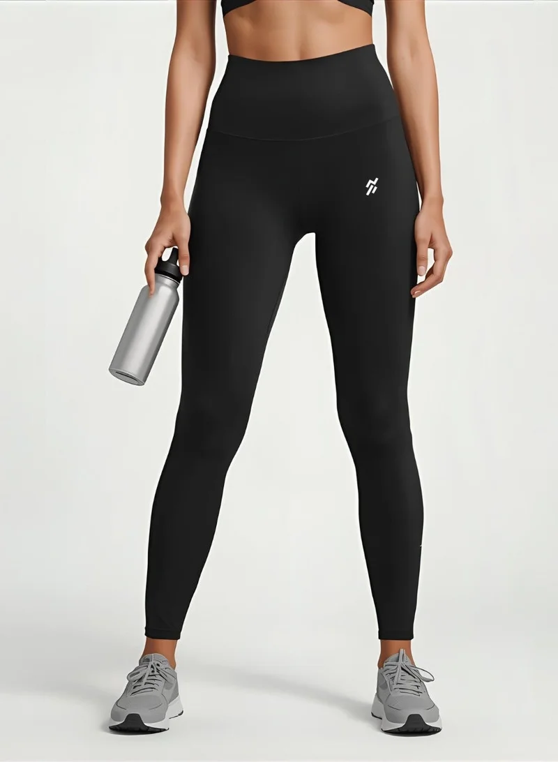 Women's High-Waisted Running Leggings with Pocket Airpod
