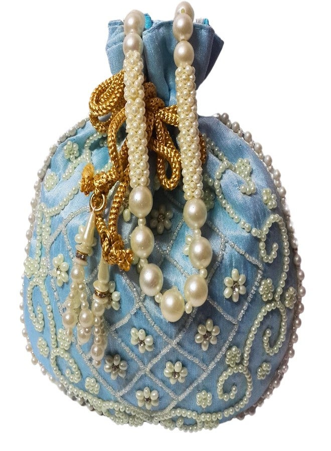 SUMERA WARQ Creation Matka Designer Handbags for Women Wedding Party and Return Gift potli Bags for Party Accessories - Image 4