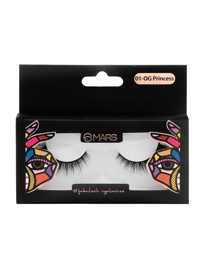 Mars MARS Fabulash Eyelashes for Women | Lightweight False Eye Lashes | Synthetic Hair and Lightweight | Easy to Fits in Any Eye shape (05-Oomph) - Image 2
