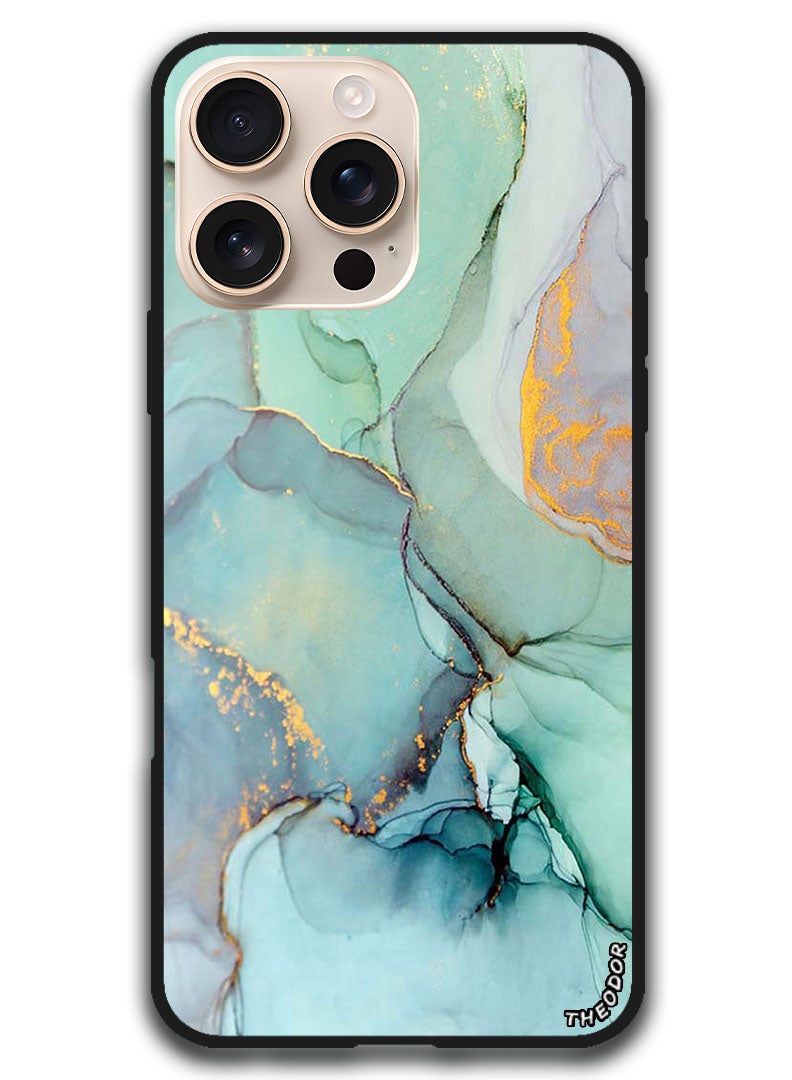 Theodor Protective Case Anti Scratch Shock Proof Bumper Cover For iPhone 16 Pro Max (6.9)-inch Crack Lines - Image 1