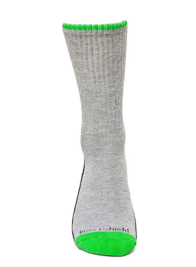 Insect Shield Sport Crew Sock, Stretchy and Comfortable Crew Socks with Padding and Tick Protection - Image 4